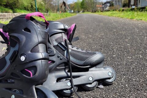 Rollers sur la Piste Verte