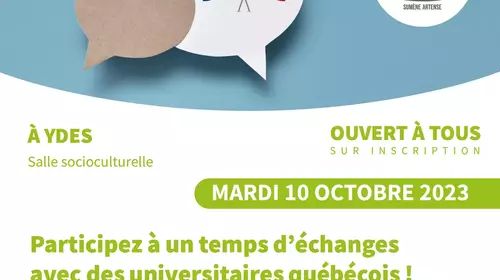 Université foraine | Temps d'échanges avec des universitaires québécois